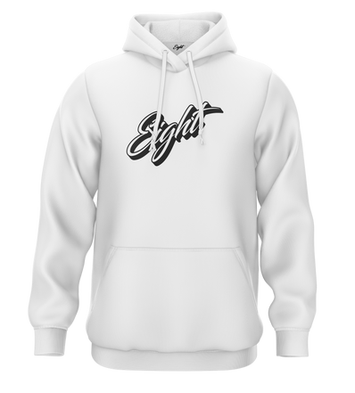 SWEAT-CAPUCHE | "CLASSIC" - Blanc/Noir