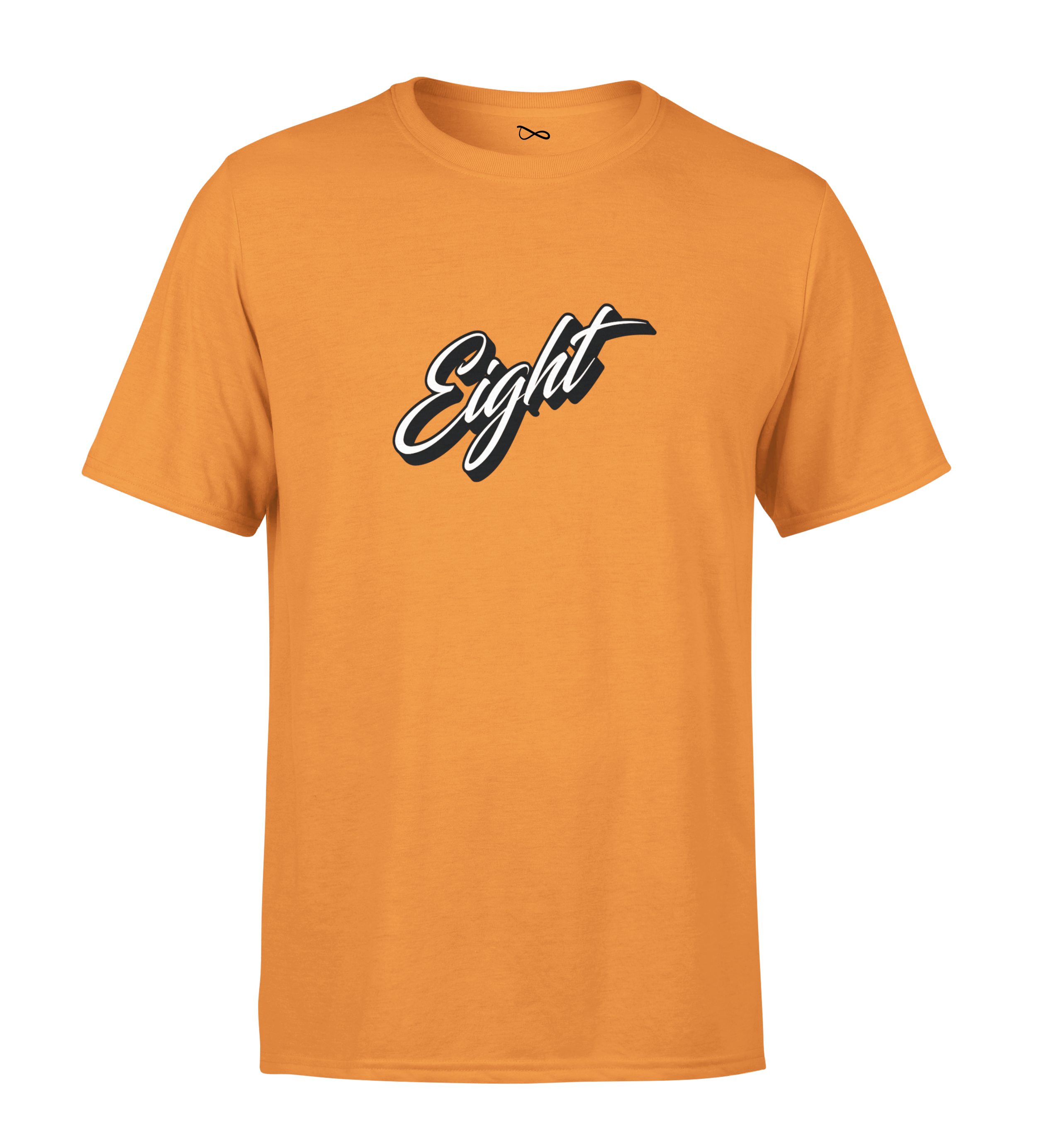 T-SHIRT | "CLASSIC" - Orange/Noir