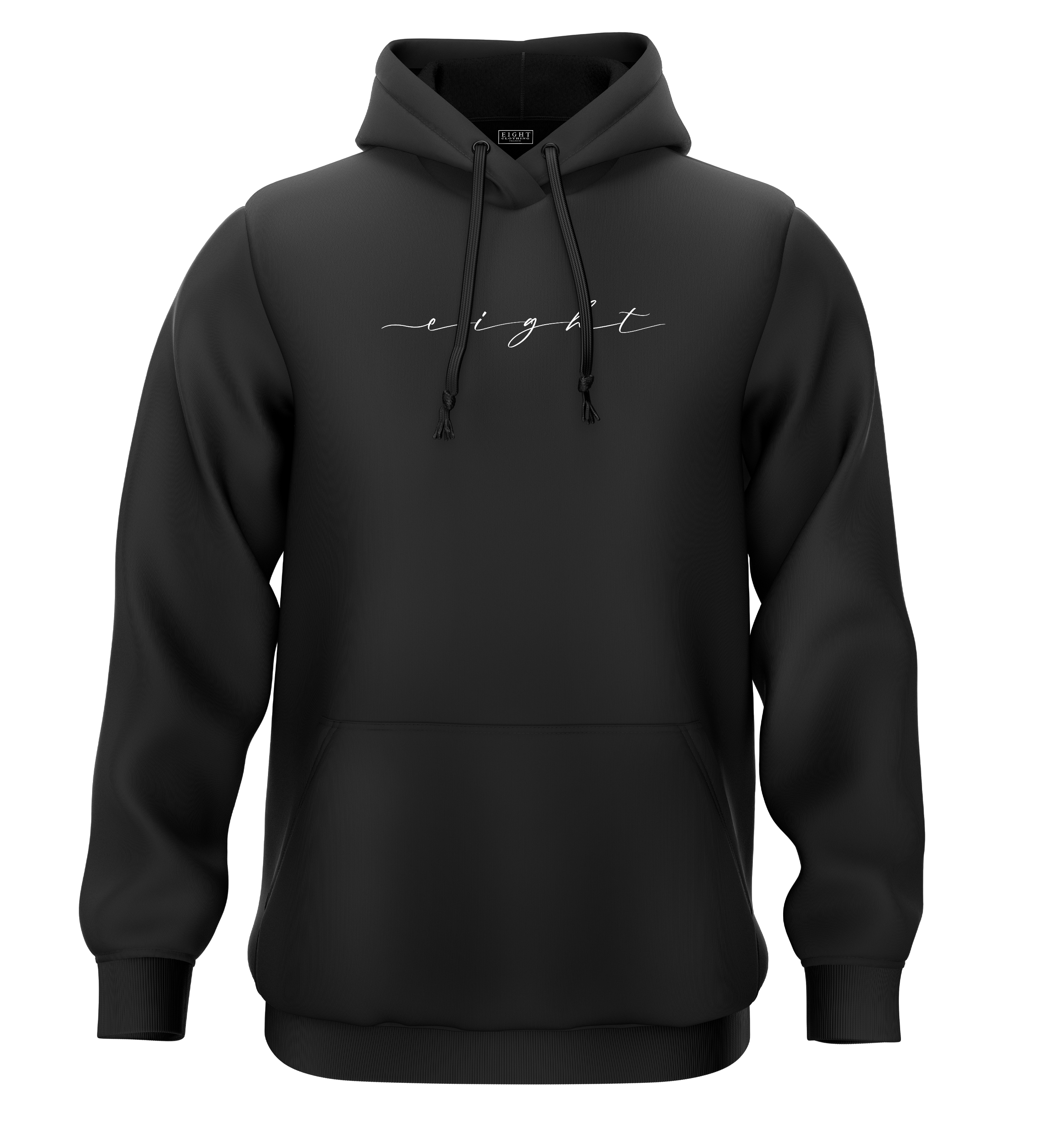 SWEAT-CAPUCHE | "CALI" - Noir/Blanc