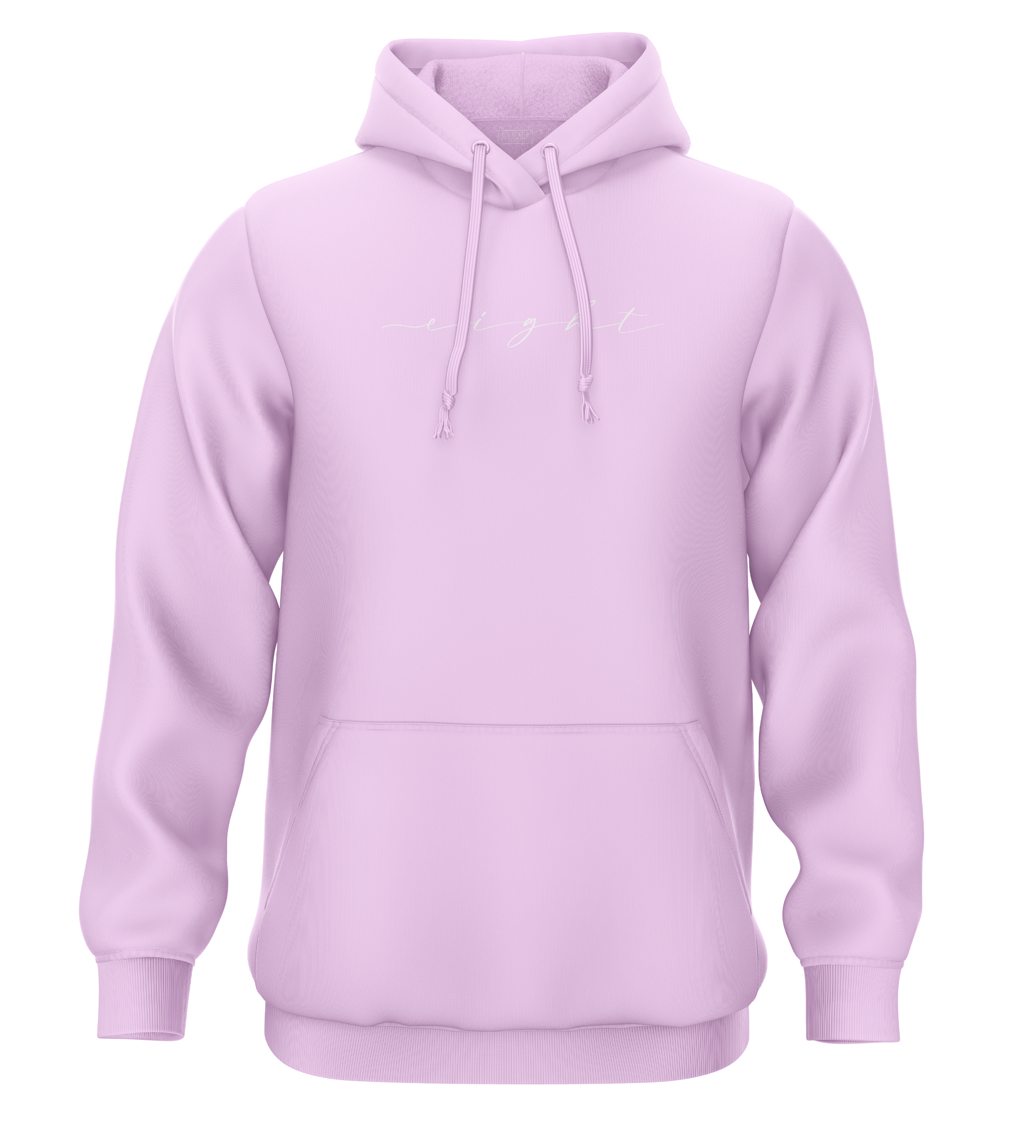 SWEAT-CAPUCHE | "CALI" - Rose/Blanc