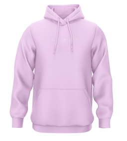 SWEAT-CAPUCHE | "CALI" - Rose/Blanc