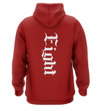 SWEAT-CAPUCHE | "GOATIK" - Rouge/Blanc