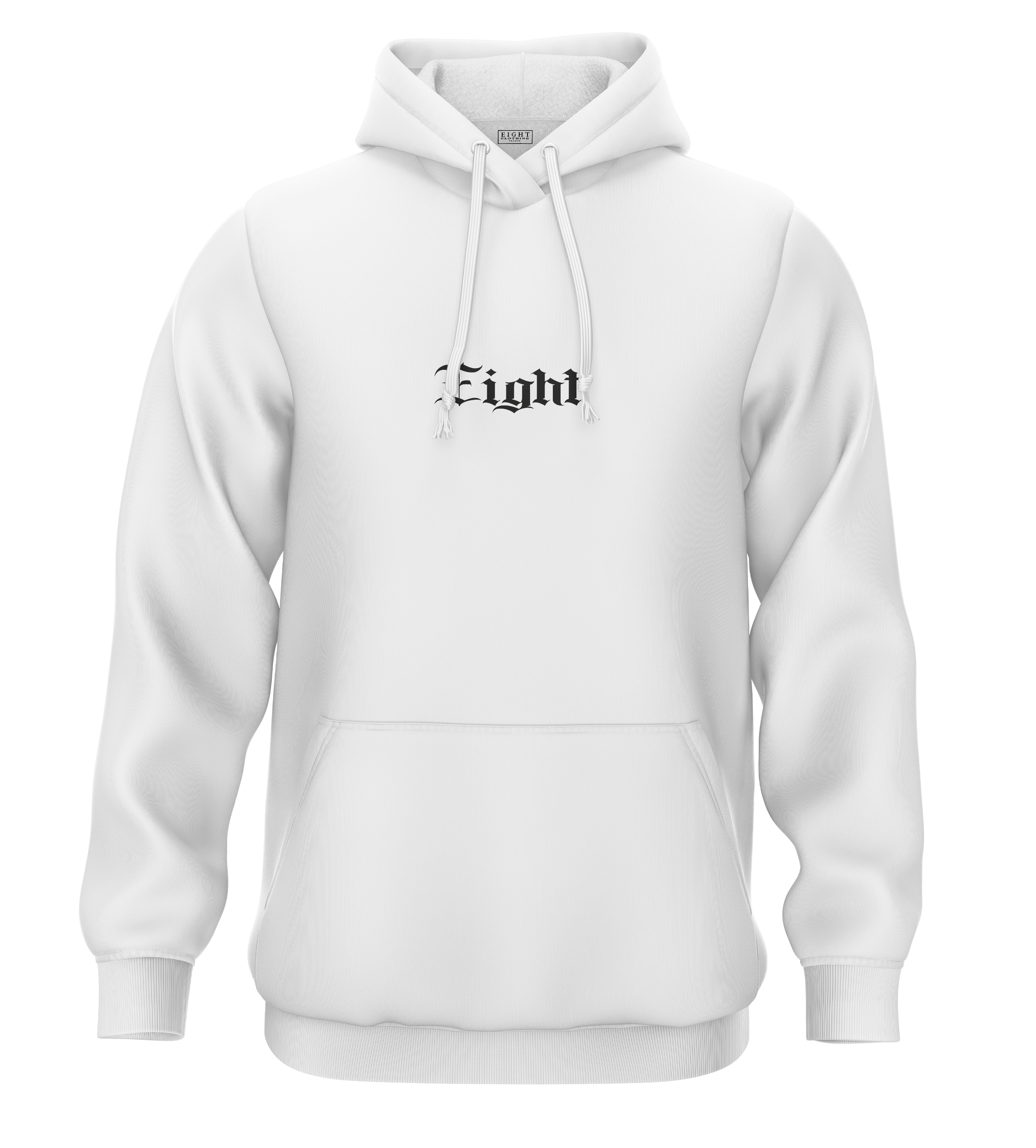 SWEAT-CAPUCHE | "GOATIK" - Blanc/Noir