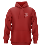 SWEAT-CAPUCHE | "OCTO" - Rouge/Blanc