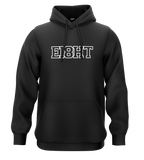 SWEAT-CAPUCHE | "EIGHT SCHOOL" - Noir/Blanc