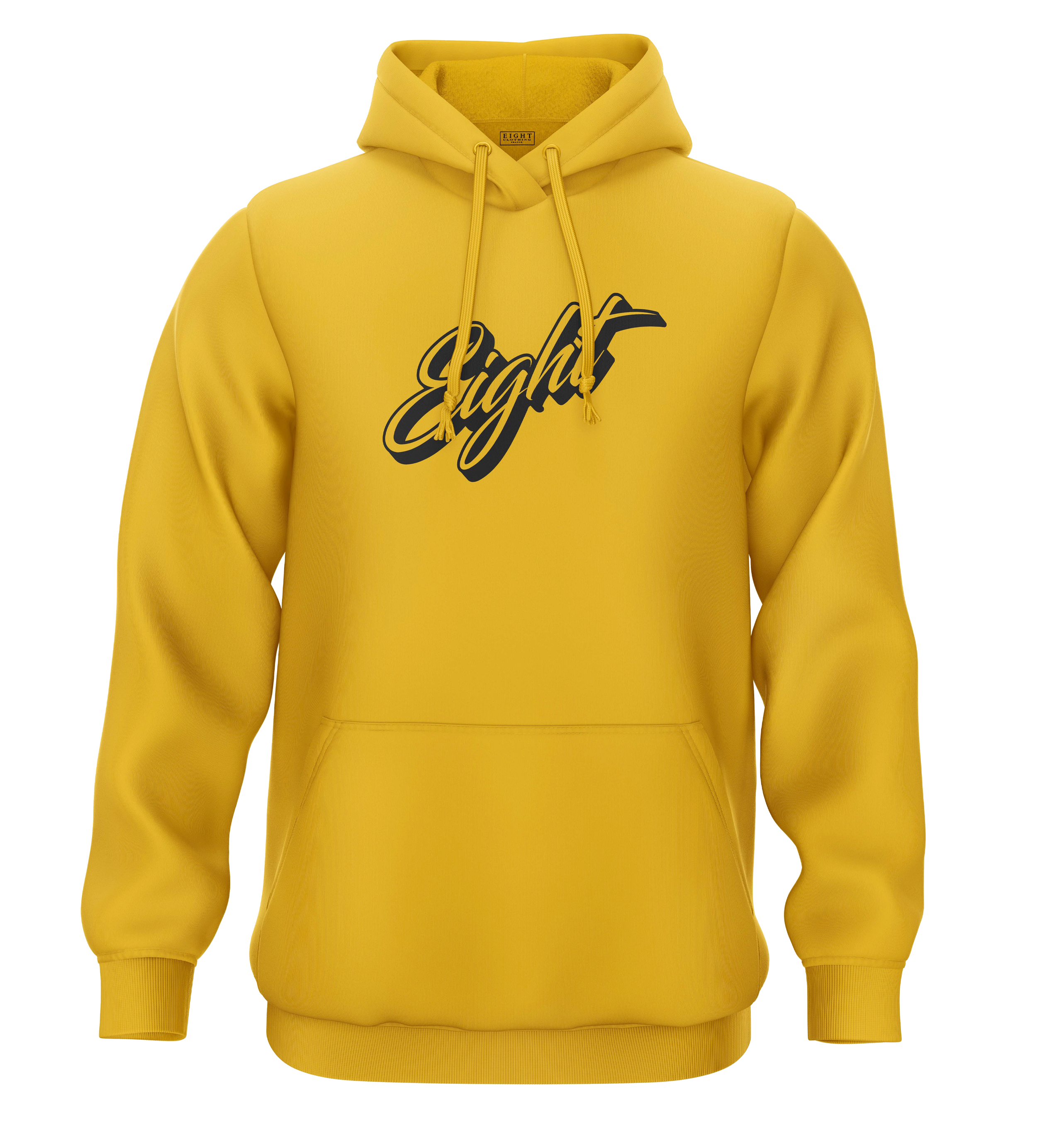 SWEAT-CAPUCHE | "CLASSIC" - Jaune/Noir