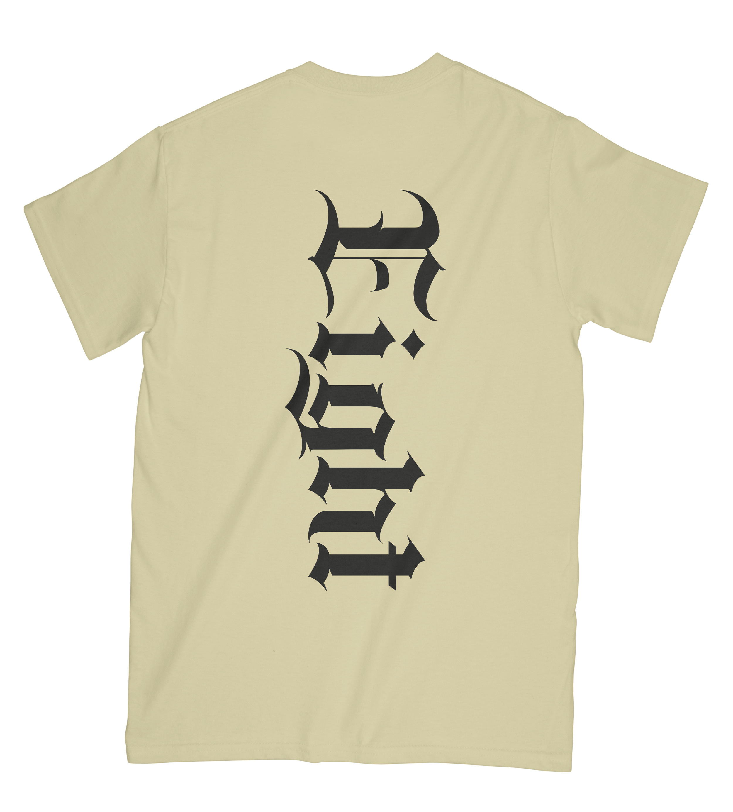 T-SHIRT | "GOATIK" - Sable/noir