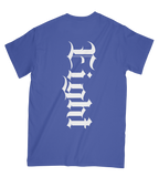 T-SHIRT | "GOATIK" - Bleu Royal/Blanc