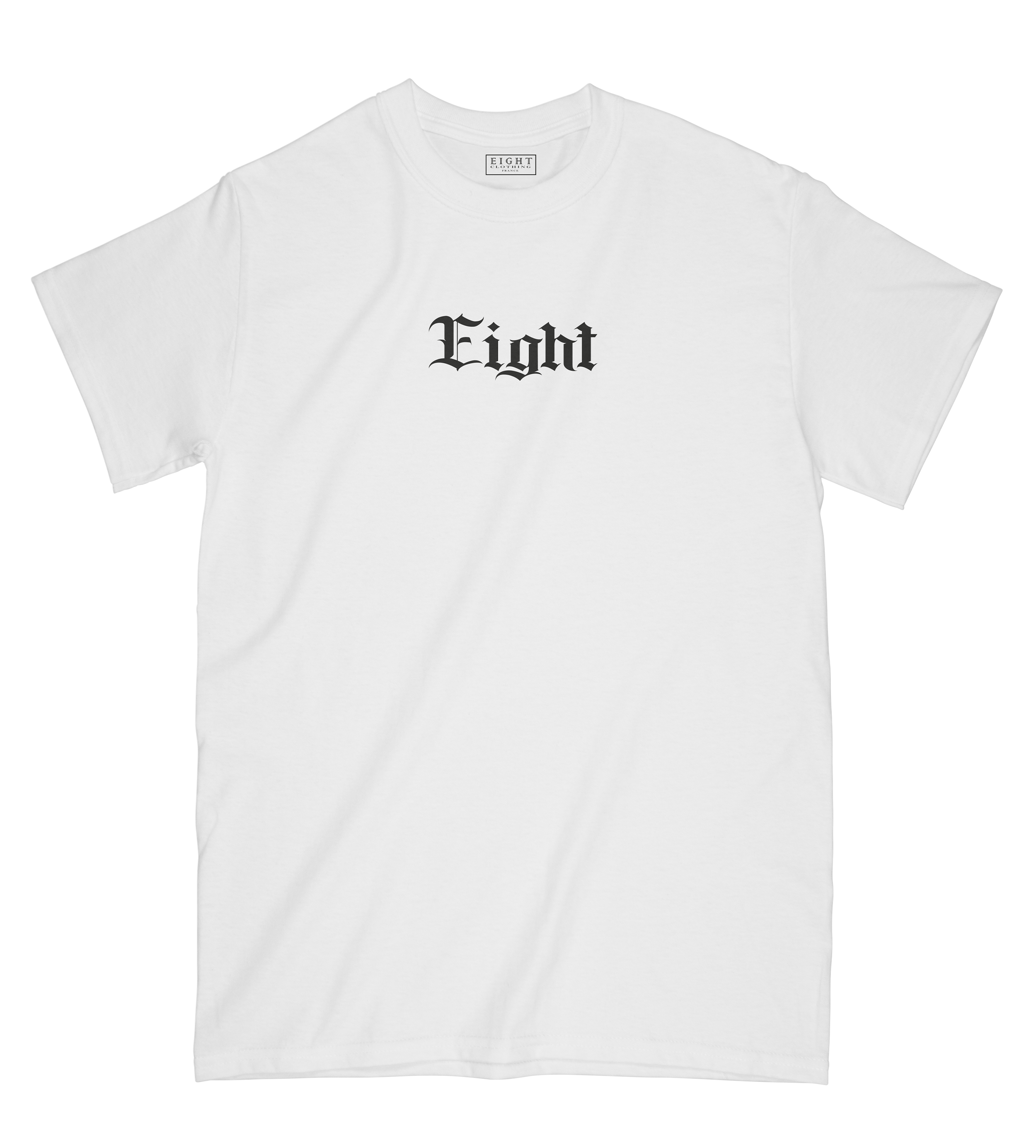 T-SHIRT | "GOATIK" - Blanc/noir