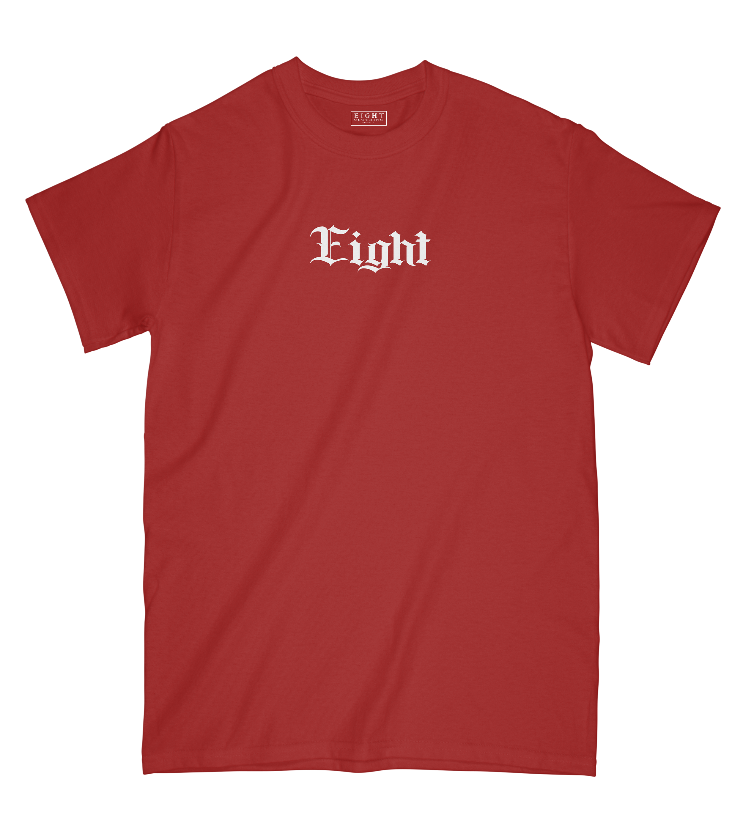 T-SHIRT | "GOATIK" - Rouge/Blanc