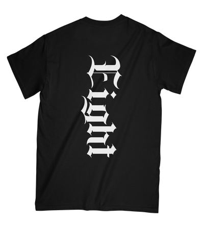T-SHIRT | "GOATIK" - Noir/Blanc