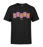 T-SHIRT | "FRATERNITE" - Noir/Violet/Jaune