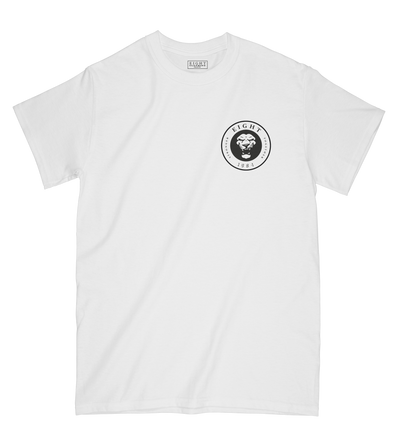 T-SHIRT | "SINGAM" - Blanc/Noir