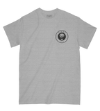 T-SHIRT | "SINGAM" - Gris chiné/noir