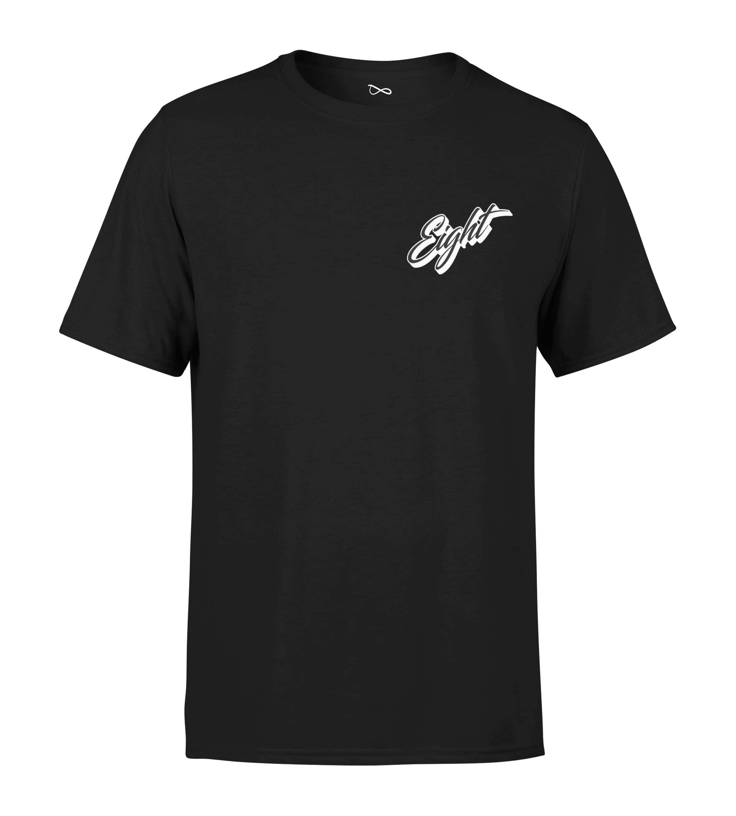 T-SHIRT | "HEART" - Noir/Blanc