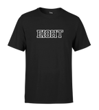 T-SHIRT | "EIGHT SCHOOL" - Noir/Blanc