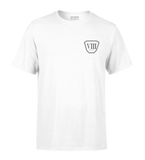 T-SHIRT | "OCTO" - Blanc/Noir