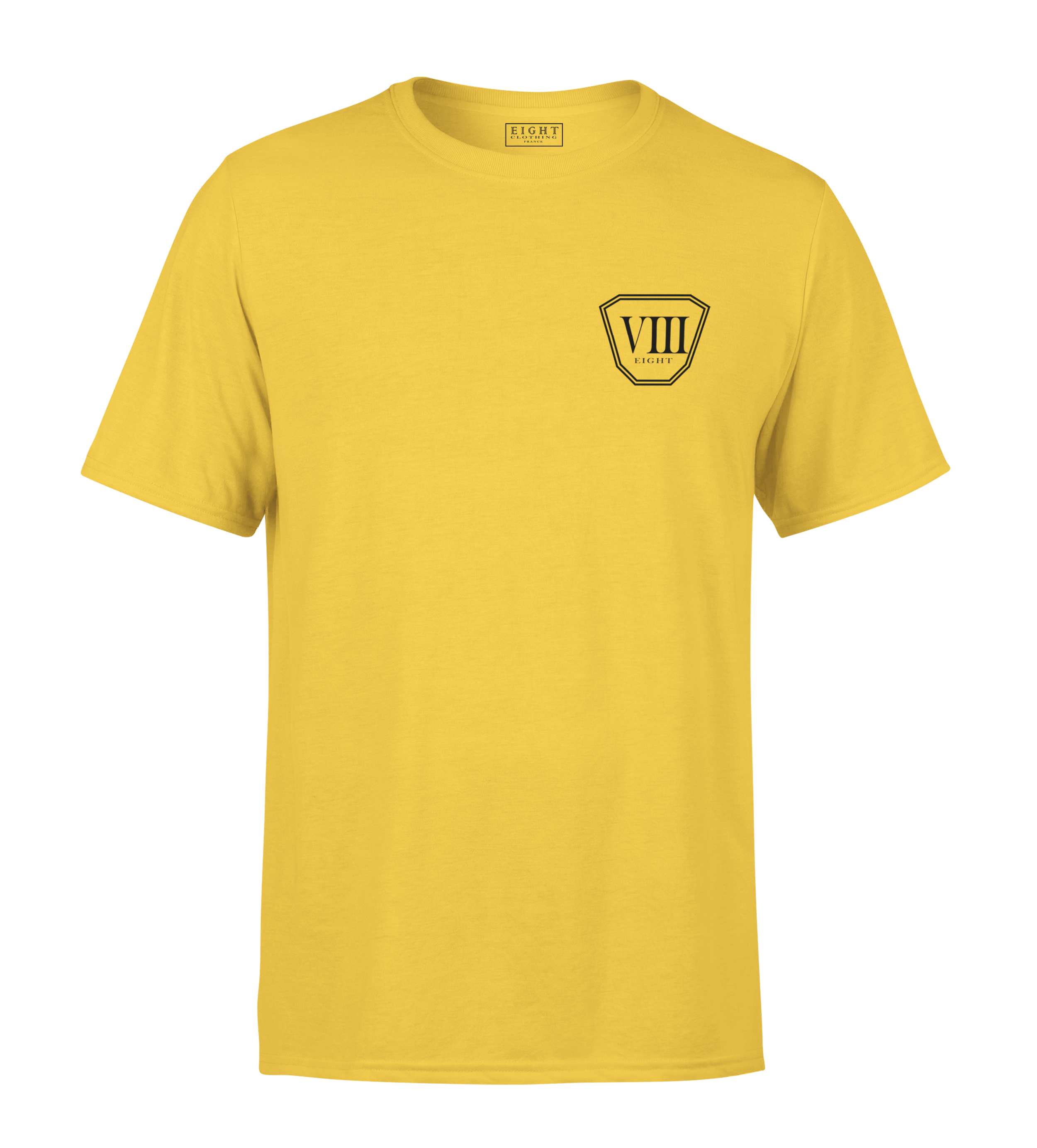 T-SHIRT | "OCTO" - Jaune/Noir