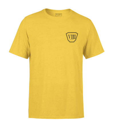 T-SHIRT | "OCTO" - Jaune/Noir