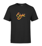 T-SHIRT | "SUMMER'EIGHT" - Noir/Jaune