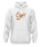 SWEAT-CAPUCHE | "SUMMER'EIGHT" - Blanc/Jaune