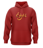 SWEAT-CAPUCHE | "SUMMER'EIGHT" - Rouge/Jaune