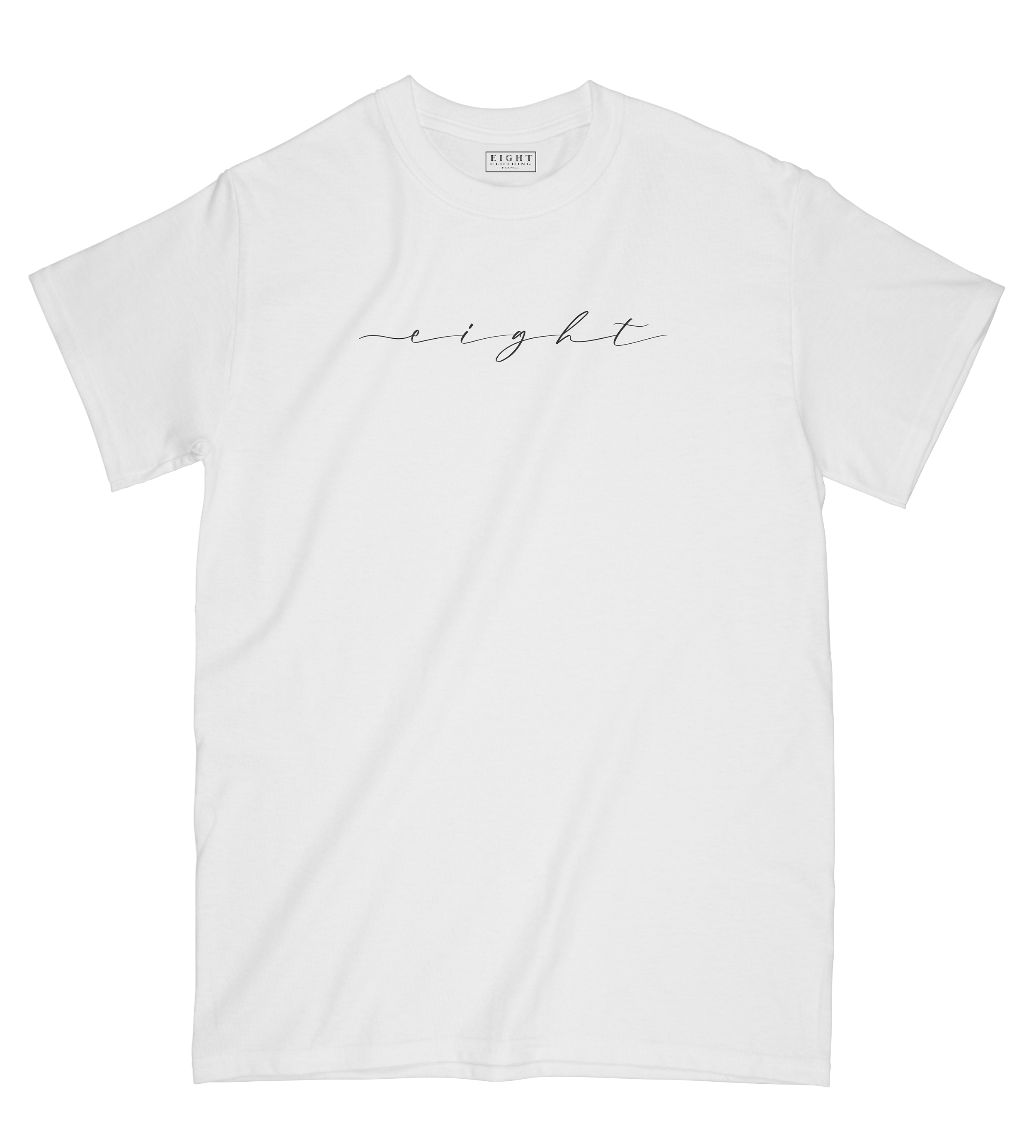 T-SHIRT | "CALI" - Blanc/Noir