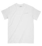 T-SHIRT | "CALI COEUR" - Blanc/Noir