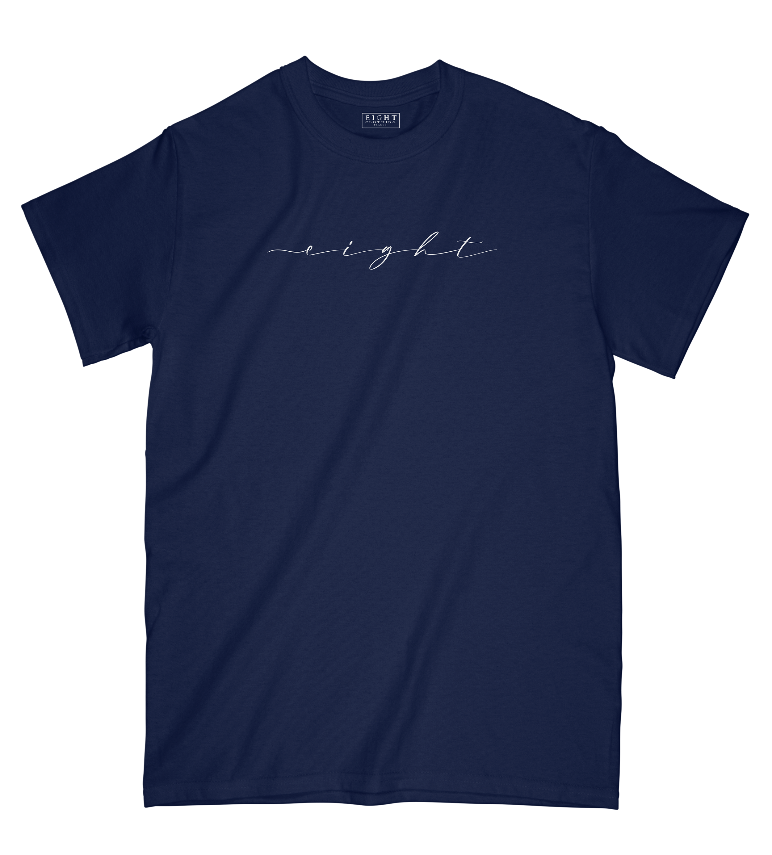 T-SHIRT | "CALI" - Marine/Blanc