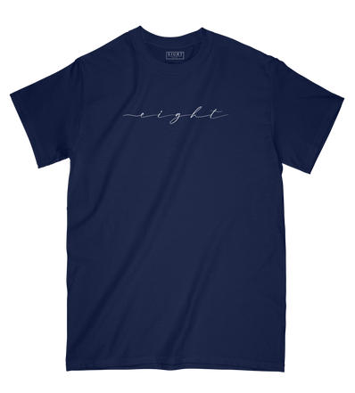 T-SHIRT | "CALI" - Marine/Blanc