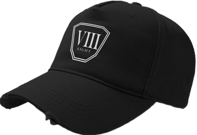 CASQUETTE BASEBALL | "OCTO" - Noir/Blanc