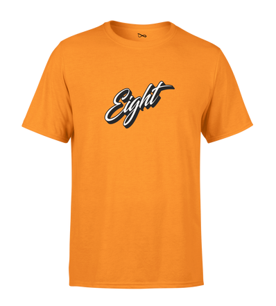 T-SHIRT | "CLASSIC" - Orange/Noir