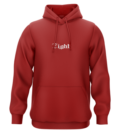 SWEAT-CAPUCHE | "GOATIK" - Rouge/Blanc