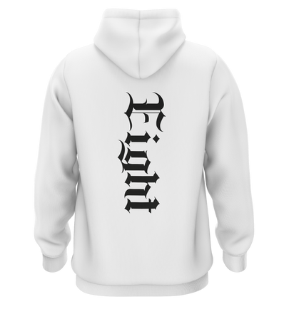 SWEAT-CAPUCHE | "GOATIK" - Blanc/Noir