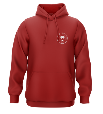 SWEAT-CAPUCHE | "SINGAM" - Rouge/Blanc