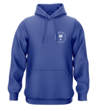 SWEAT-CAPUCHE | "SINGAM" - Bleu Royal/Blanc