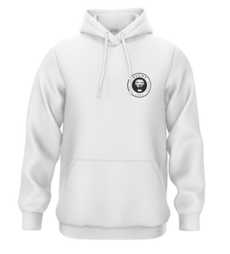 SWEAT-CAPUCHE | "SINGAM" - Blanc/Noir