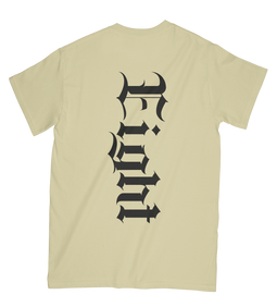 T-SHIRT | "GOATIK" - Sable/noir