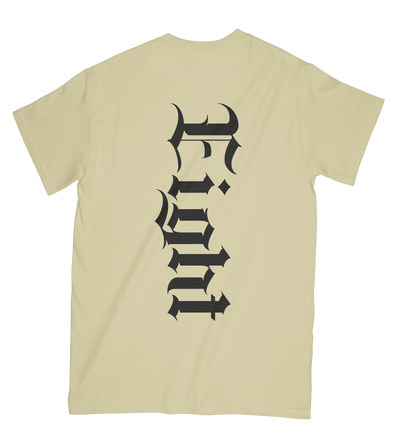 T-SHIRT | "GOATIK" - Sable/noir