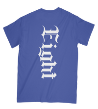 T-SHIRT | "GOATIK" - Bleu Royal/Blanc