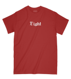 T-SHIRT | "GOATIK" - Rouge/Blanc