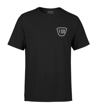 T-SHIRT | "OCTO" - Noir/Blanc