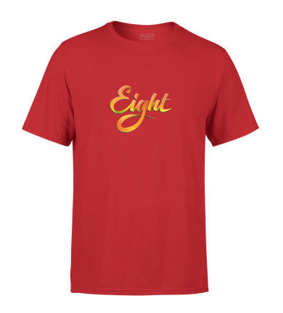 T-SHIRT | "SUMMER'EIGHT" - Rouge/Jaune