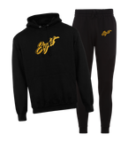 ENSEMBLE SWEAT-CAPUCHE | "GoldenEight" - Noir/Or
