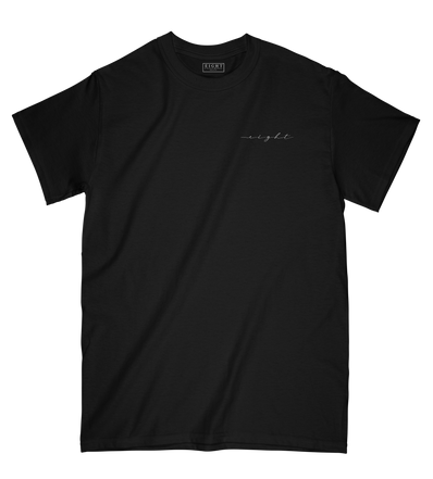 T-SHIRT | "CALI COEUR" - Noir/Blanc