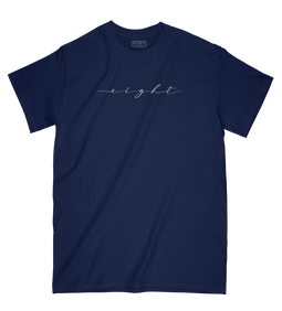 T-SHIRT | "CALI" - Marine/Blanc